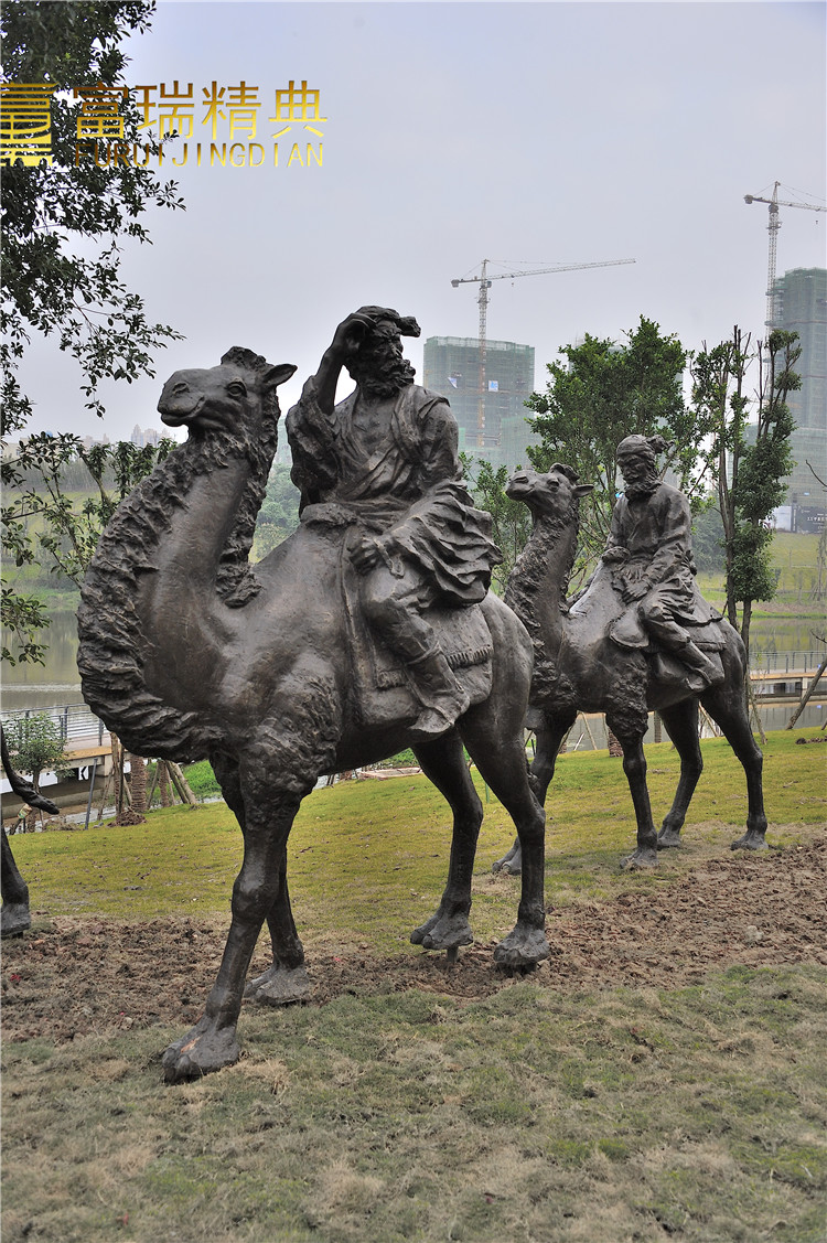 四川遂宁鹭栖湖公园丝绸之路
